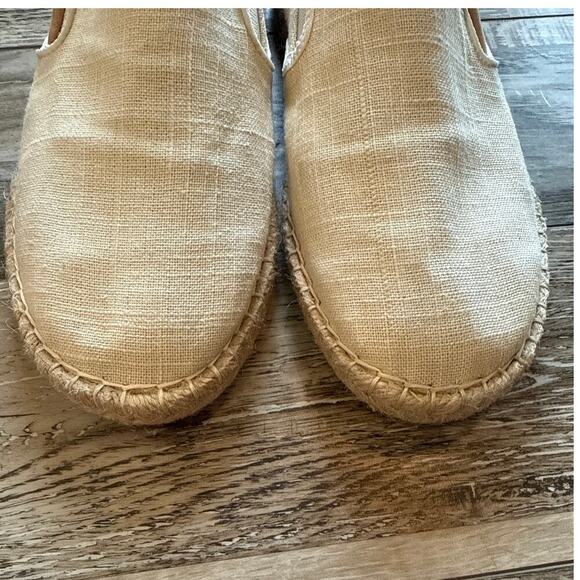 OluKai KAULA PA'A KAPA Shoes Women's Espadrilles 7.5 Tapa Beige Tan Slip On - Picture 3 of 7